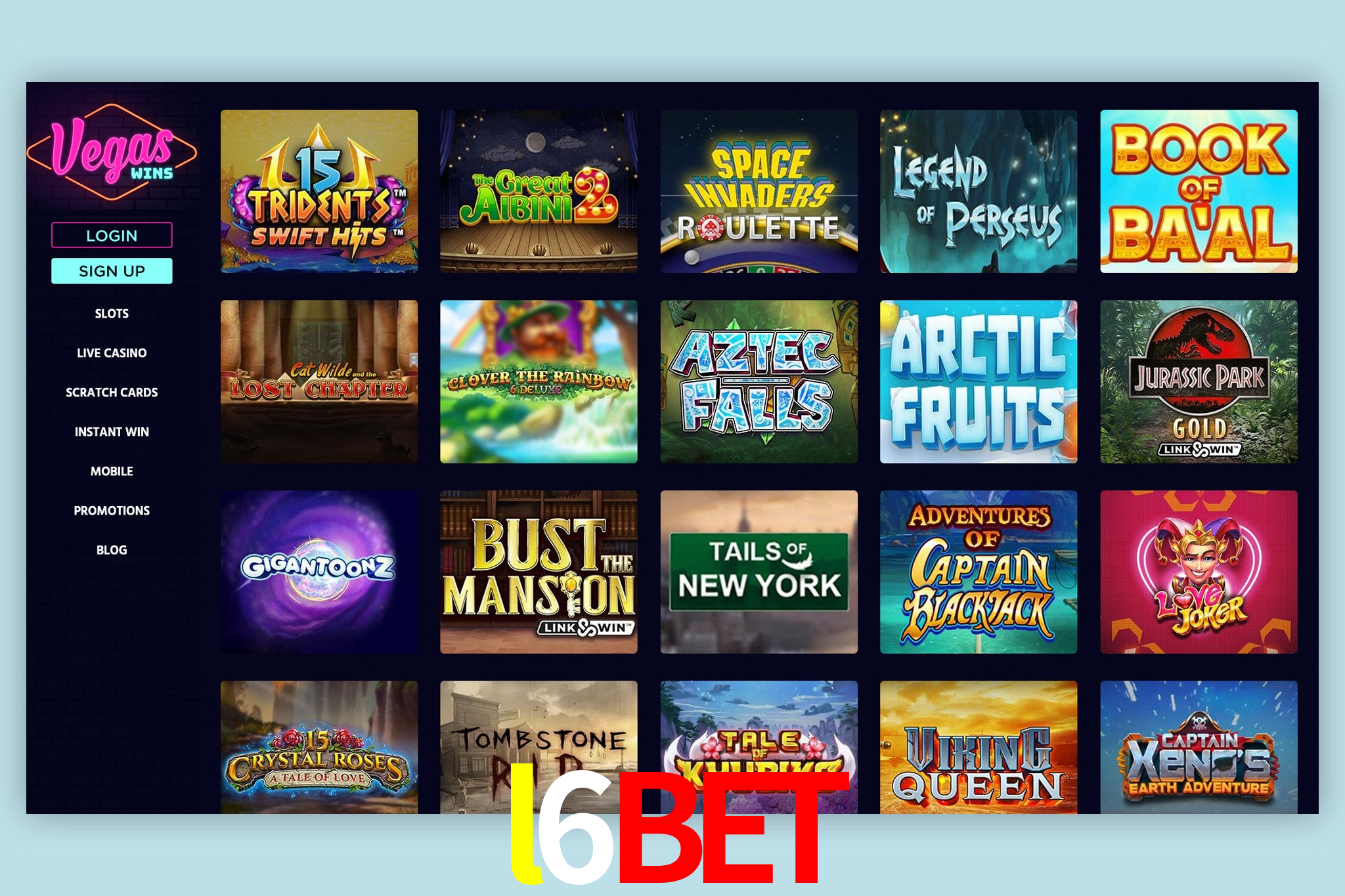 Descubra o Mundo do Cassino Online com l6bet